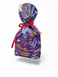 Пакет С новым годом полипропилен