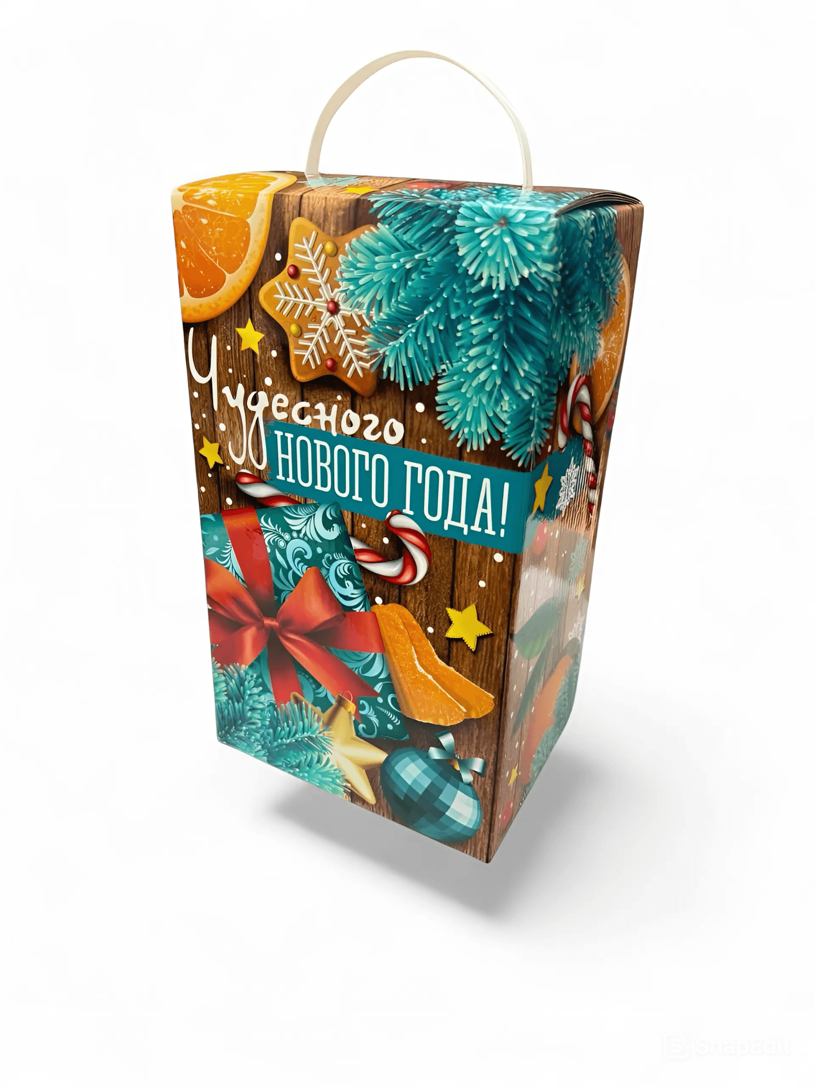 сладкий новогодний подарок Печенька