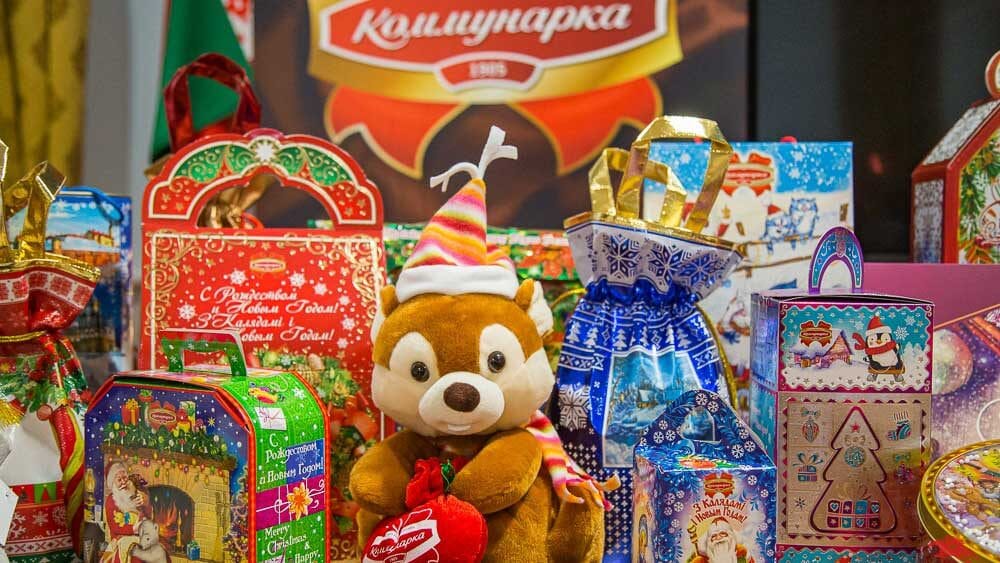 новогодние подарки Белгоспищепром