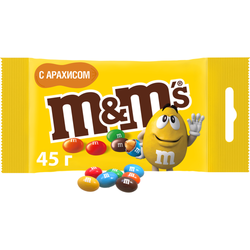 Драже "M&M's" 45 гр с арахисом